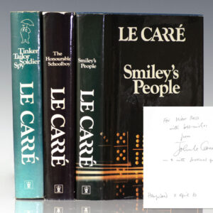 The Karla Trilogy: Tinker Tailor Soldier Spy; The Honourable Schoolboy; Smiley’s People.