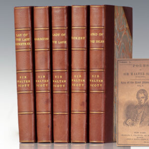 The Poetical Works of Sir Walter Scott. Complete. [Lay of the Last Minstrel; Marmion; The Lady of the Lake; Rokeby; Lord of the Isles].