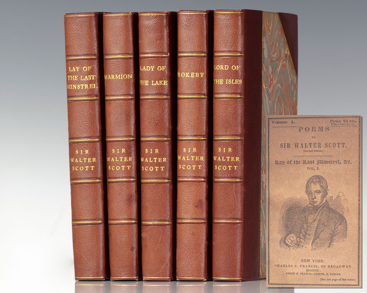 The Poetical Works of Sir Walter Scott. Complete. [Lay of the Last Minstrel; Marmion; The Lady of the Lake; Rokeby; Lord of the Isles].