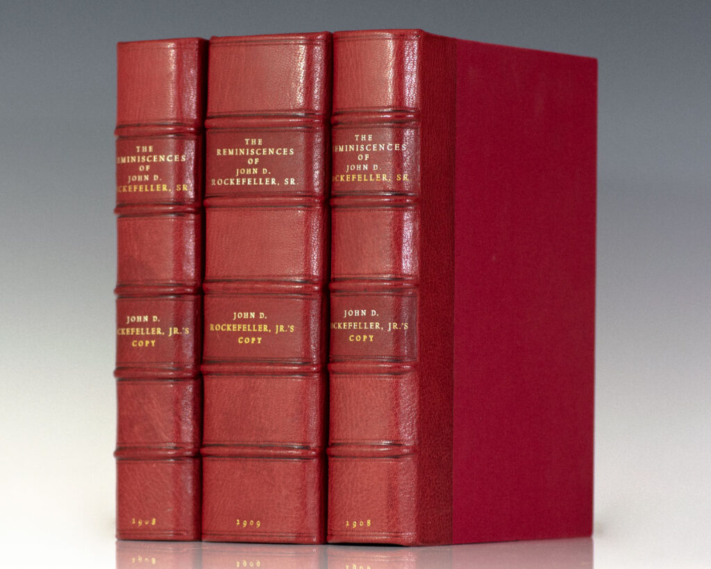 The World’s Work: The Reminiscences of John D. Rockefeller.