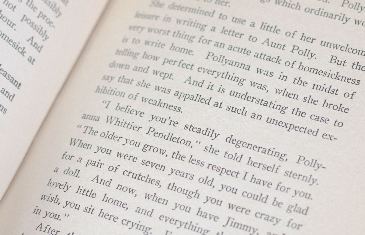 Pollyanna of the Orange Blossoms.