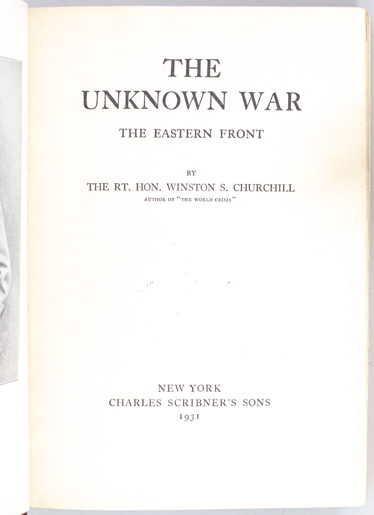 The Unknown War: The Eastern Front.