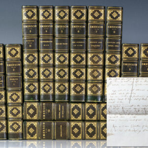 The Complete Works of Ralph Waldo Emerson: Autograph Centenary Edition.