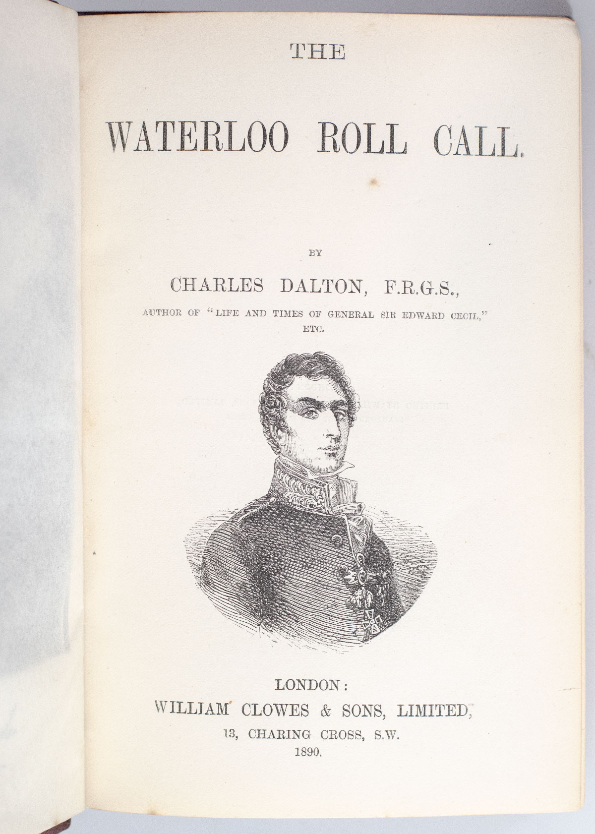 The Waterloo Roll Call.
