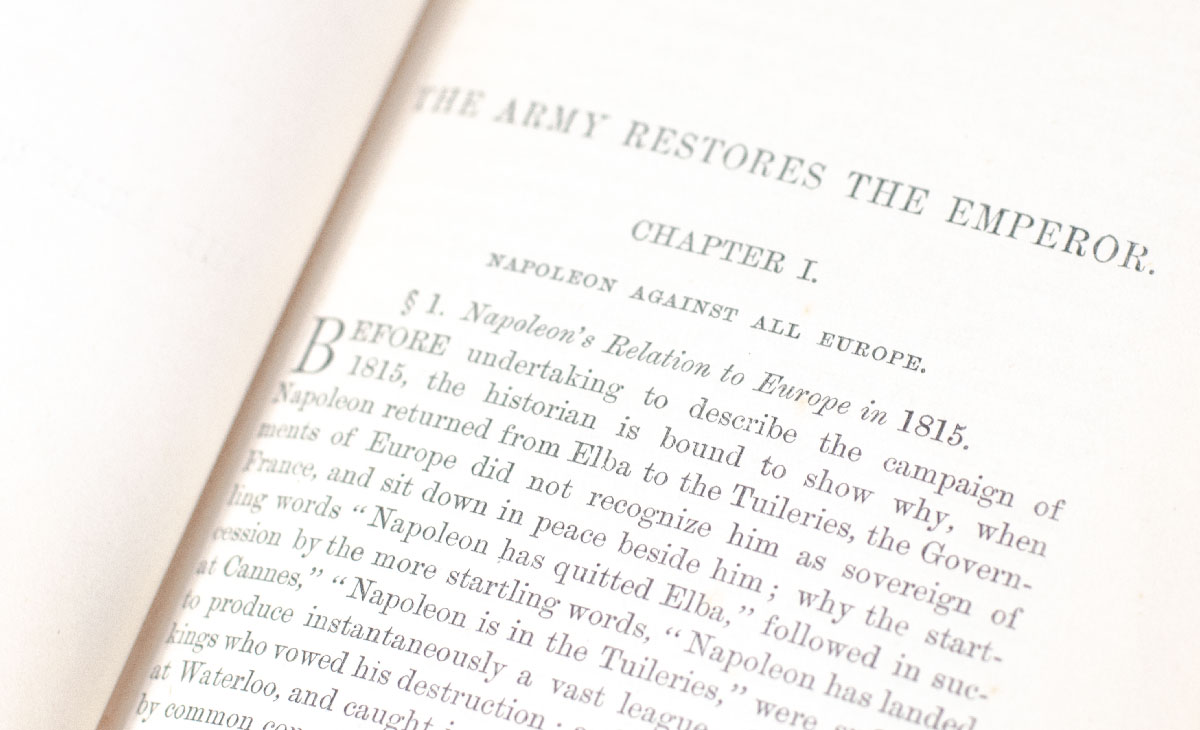 Waterloo: The Downfall of the First Napoleon: A History of the Campaign of 1815.