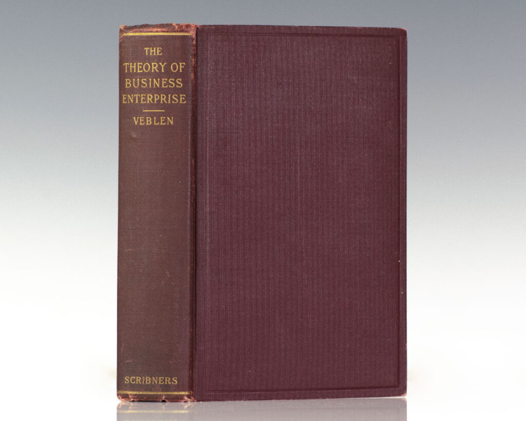 The Theory of Business Enterprise.