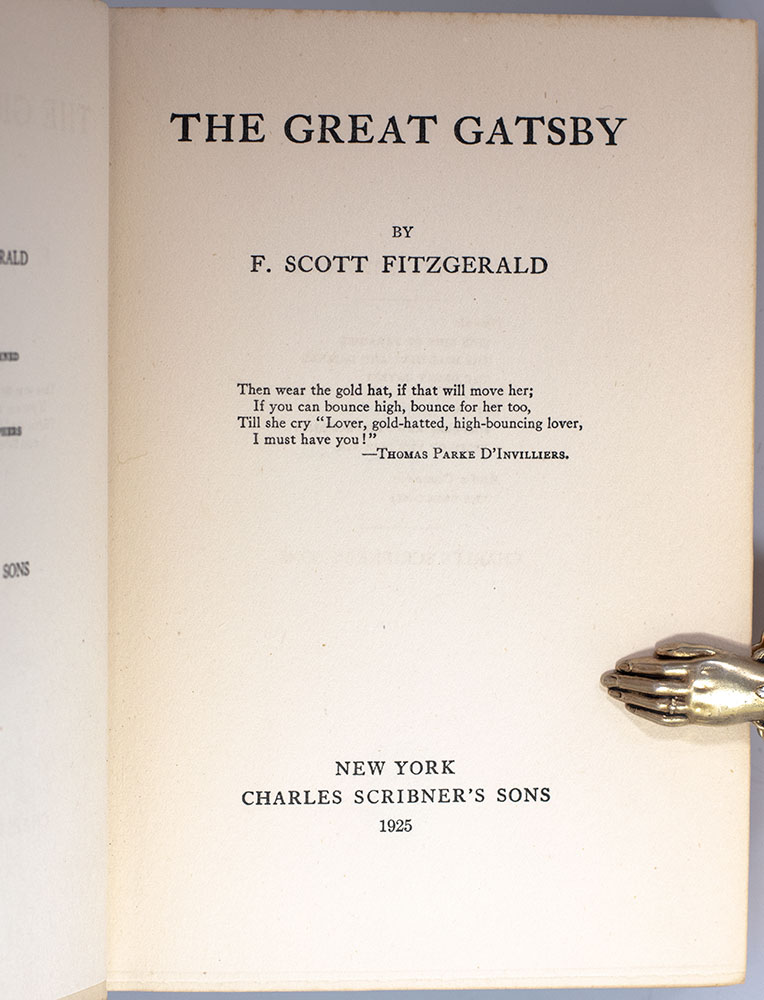 The Great Gatsby.