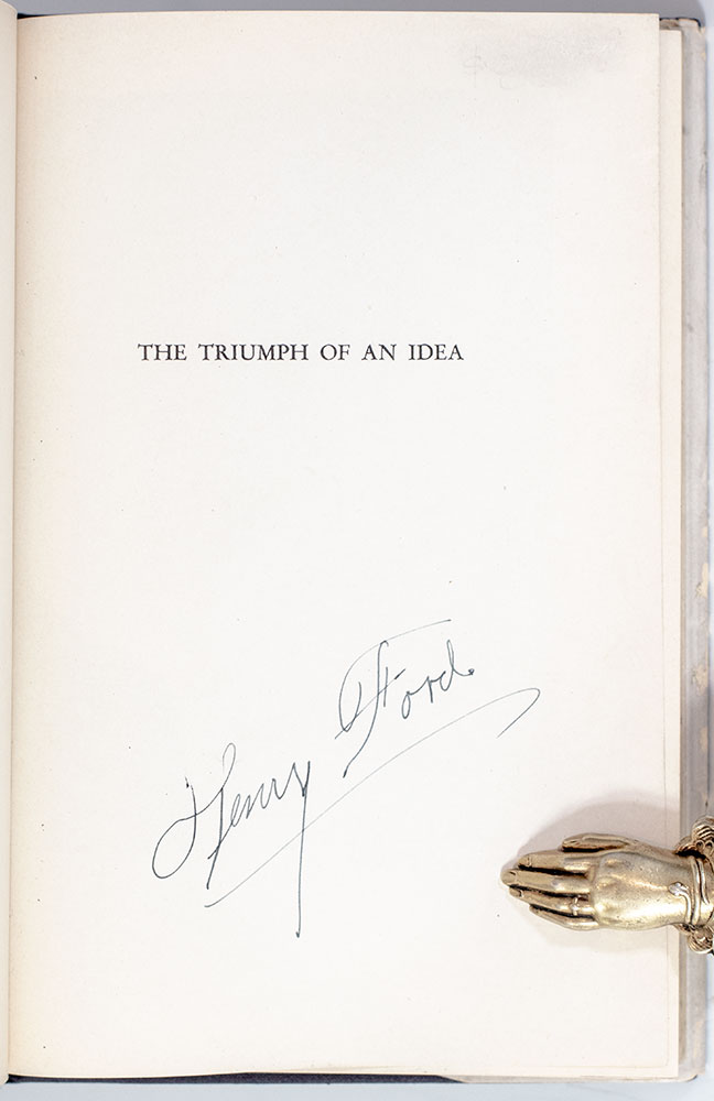 The Triumph of an Idea: The Story of Henry Ford.