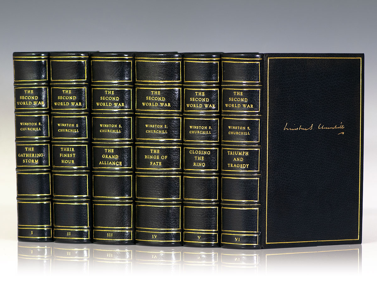 The Second World War: The Gathering Storm; Their Finest Hour; The Grand Alliance; The Hinge of Fate; Closing the Ring; Triumph and Tragedy.