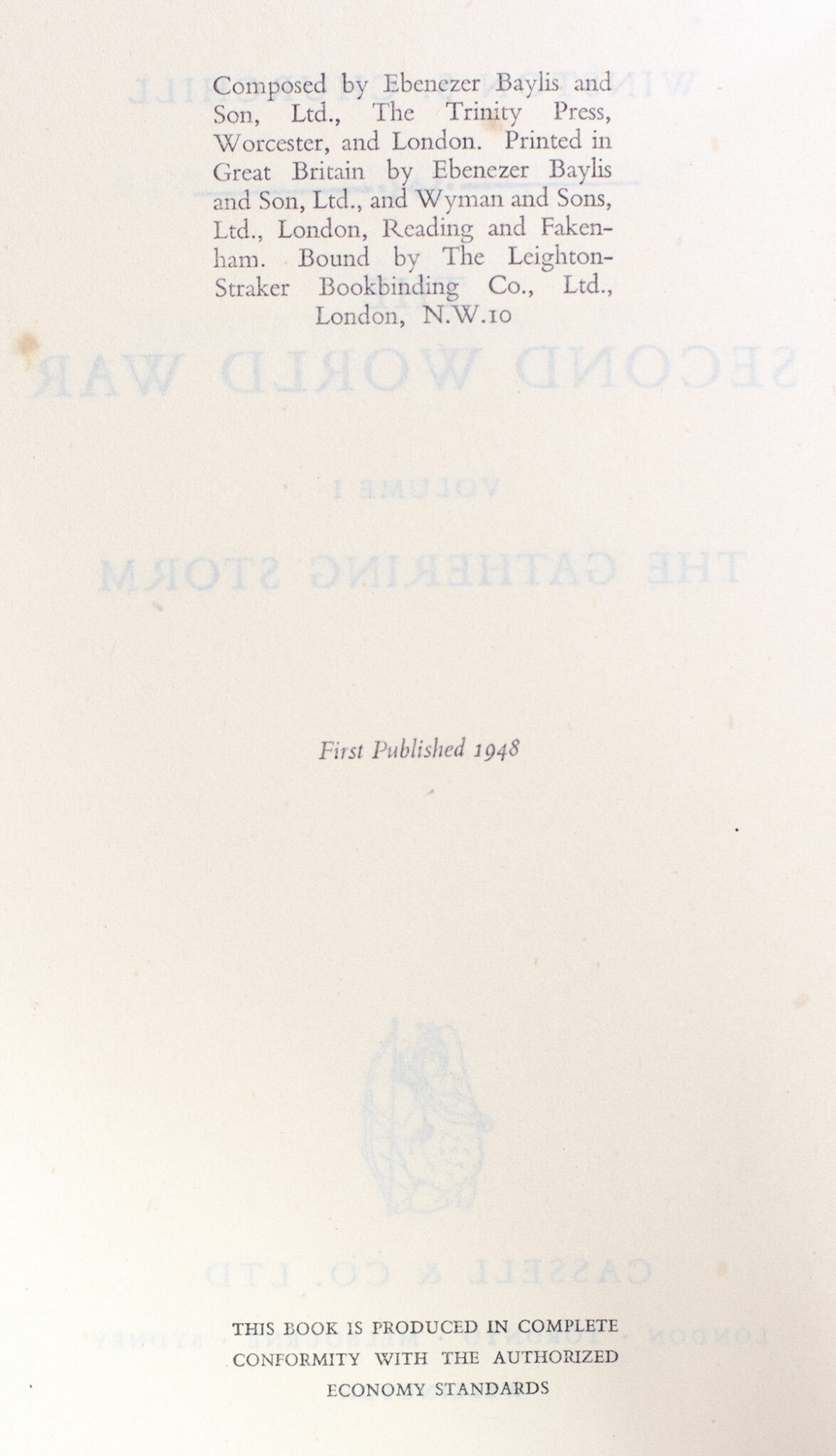 The Second World War: The Gathering Storm; Their Finest Hour; The Grand Alliance; The Hinge of Fate; Closing the Ring; Triumph and Tragedy.
