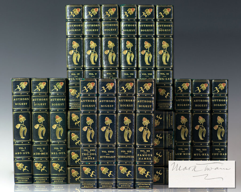 Author’s Digest: The World’s Great Stories in Brief, Prepared by a Staff of Literary Experts, with the Assistance of Many Living Novelists.