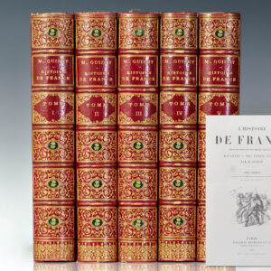 L'Histoire De France Depuis Les Temps Les Recules Jusqu'en 1789 Racontee A Mes Petits-Enfants Par Ms. Guizot. [The History of France From The Earliest Times To The Year 1789. Related For The Rising Generation by M. Guizot].