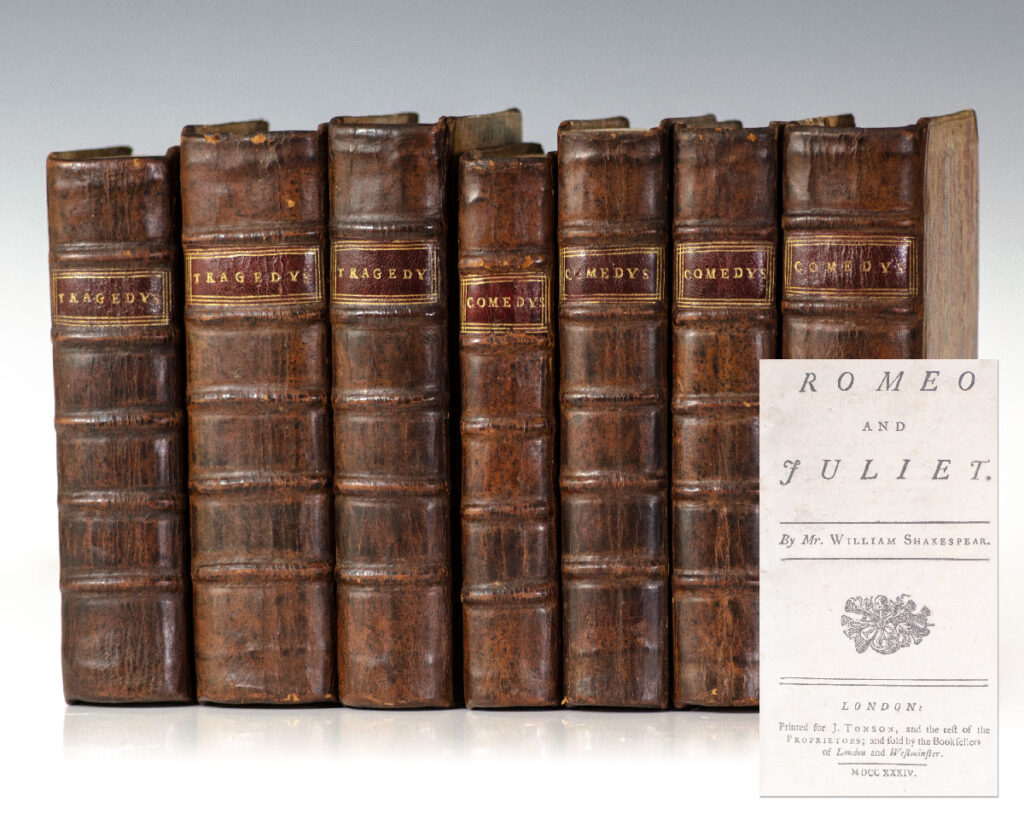 Tragedies and Comedies of the Great English Playwrights.