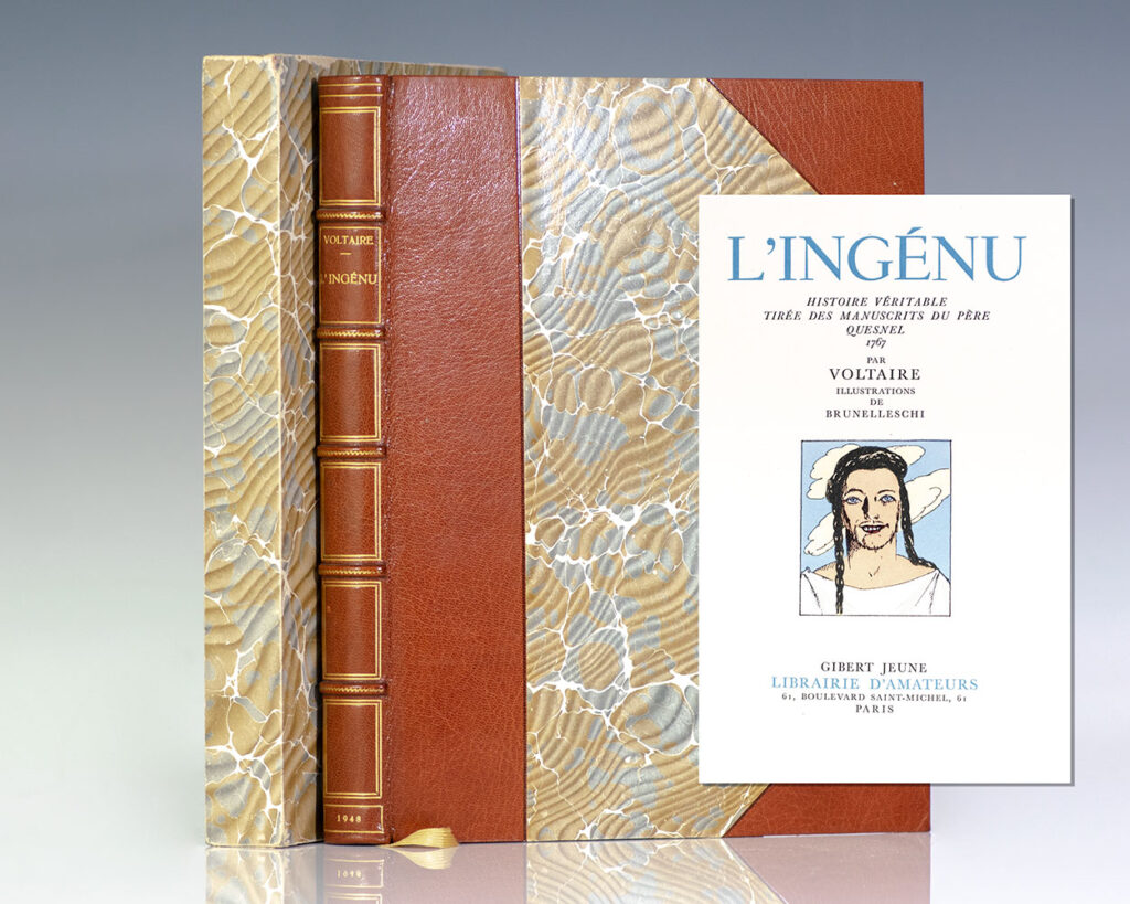 L’Ingénu: Histoire Veritable Tiree Des Manuscrits Du Pere Quesnel 1767.