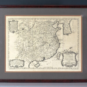 L'Empire de La Chine Pour Servir a l'Histoire Generale des Voyages. [Eighteenth Century Jacques-Nicolas Bellin Map of China].