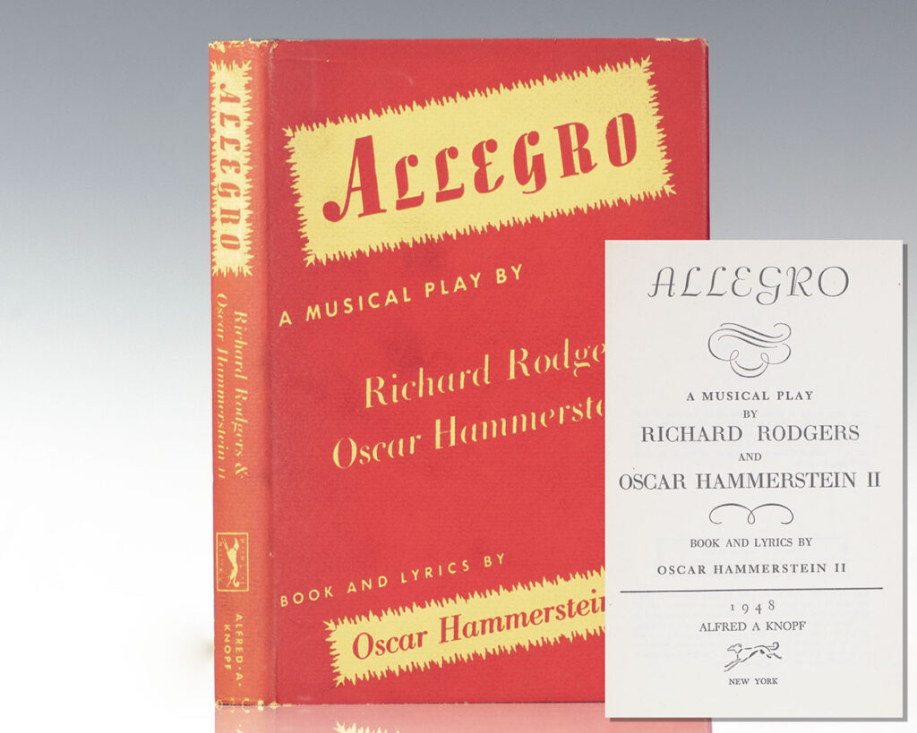 Allegro: A Musical Play.