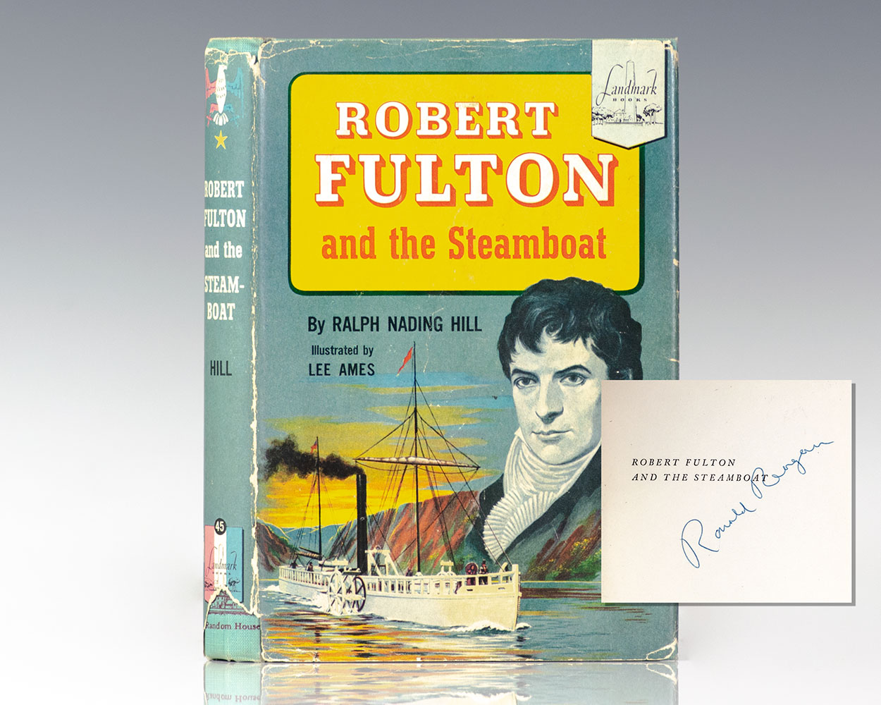 Robert Fulton and the Steamboat.