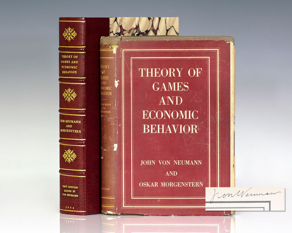 Theory of Games and Economic Behavior.
