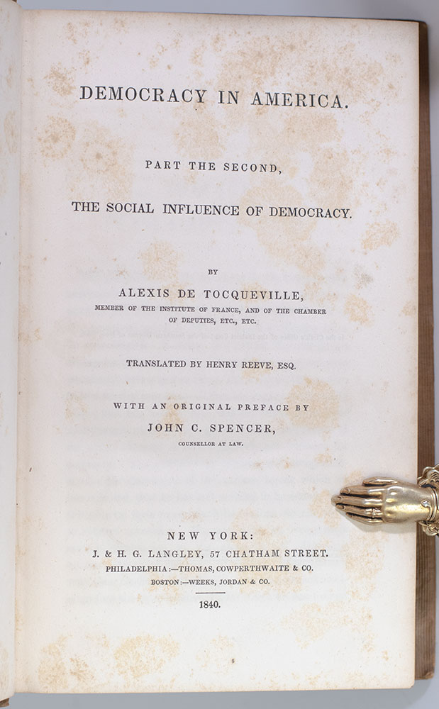 Democracy in America.