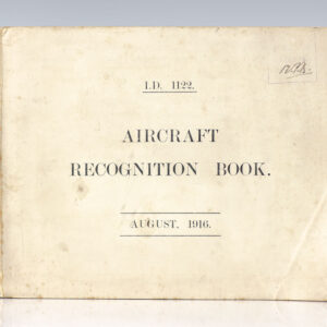 British, French, and German Aircraft. [For Official Use Only].