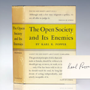 The Open Society And Its Enemies.