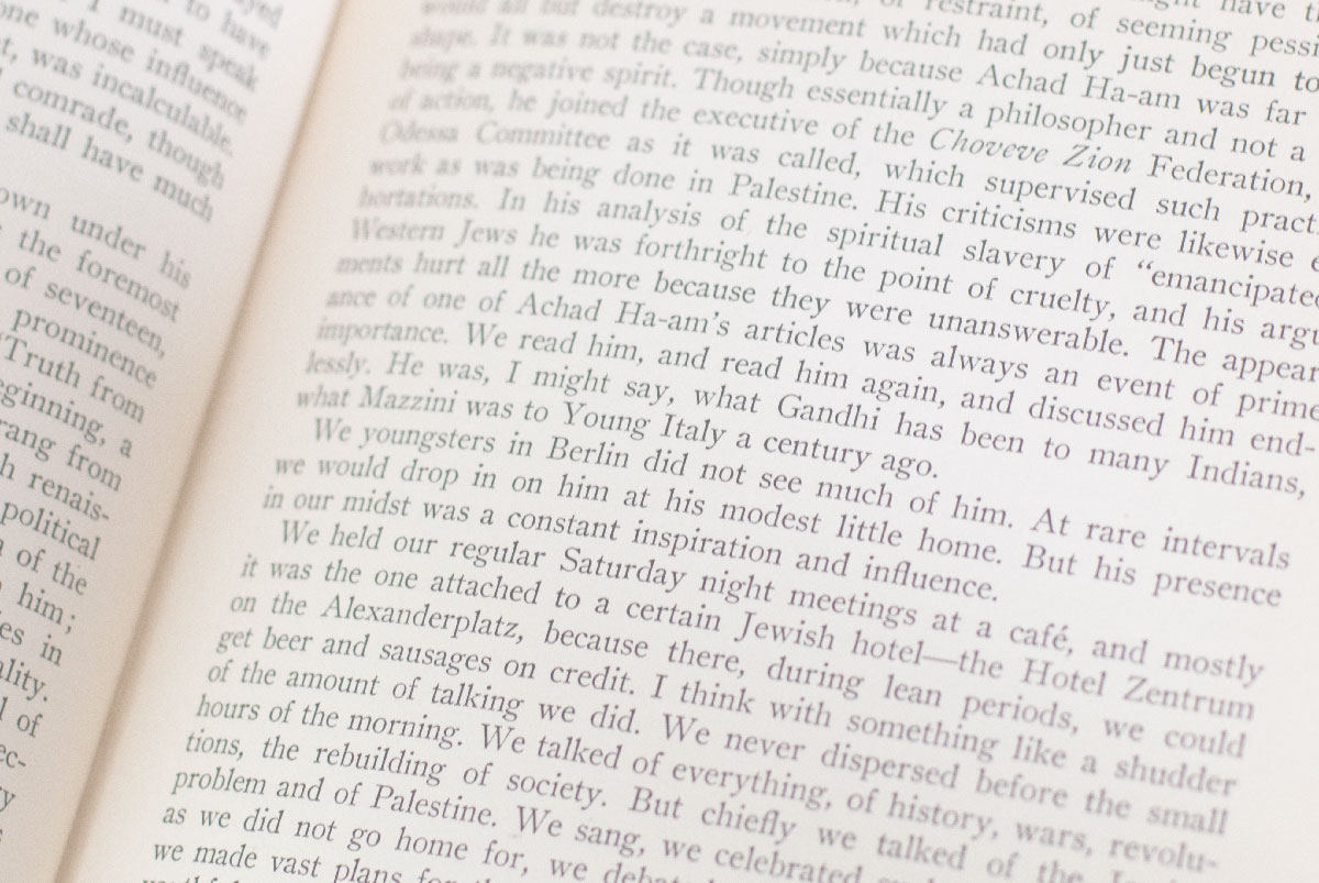 Trial and Error: The Autobiography of Chaim Weizmann.