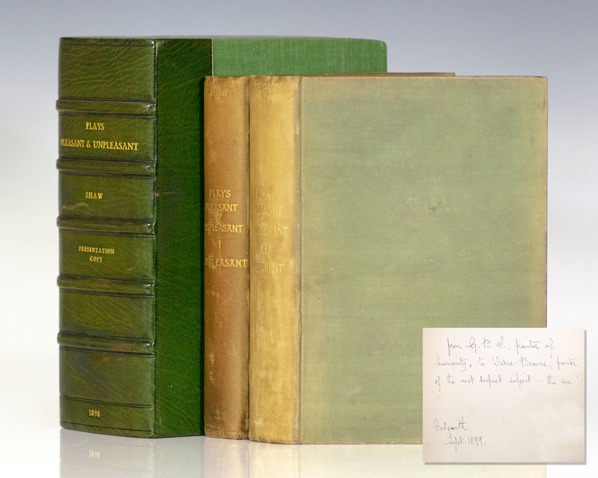 Plays: Pleasant and Unpleasant.