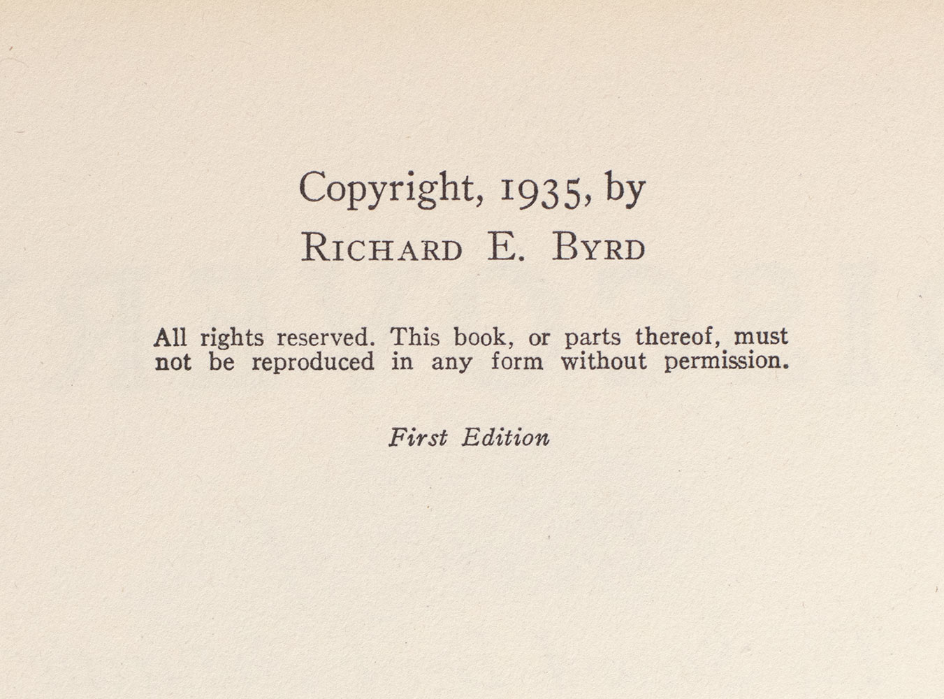 Discovery: The Story of the Second Byrd Antarctic Expedition.