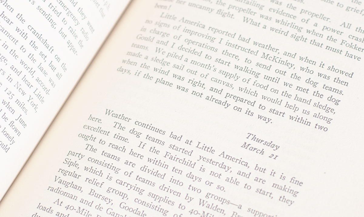 Little America: Aerial Exploration in the Antarctic The Flight to the South Pole.