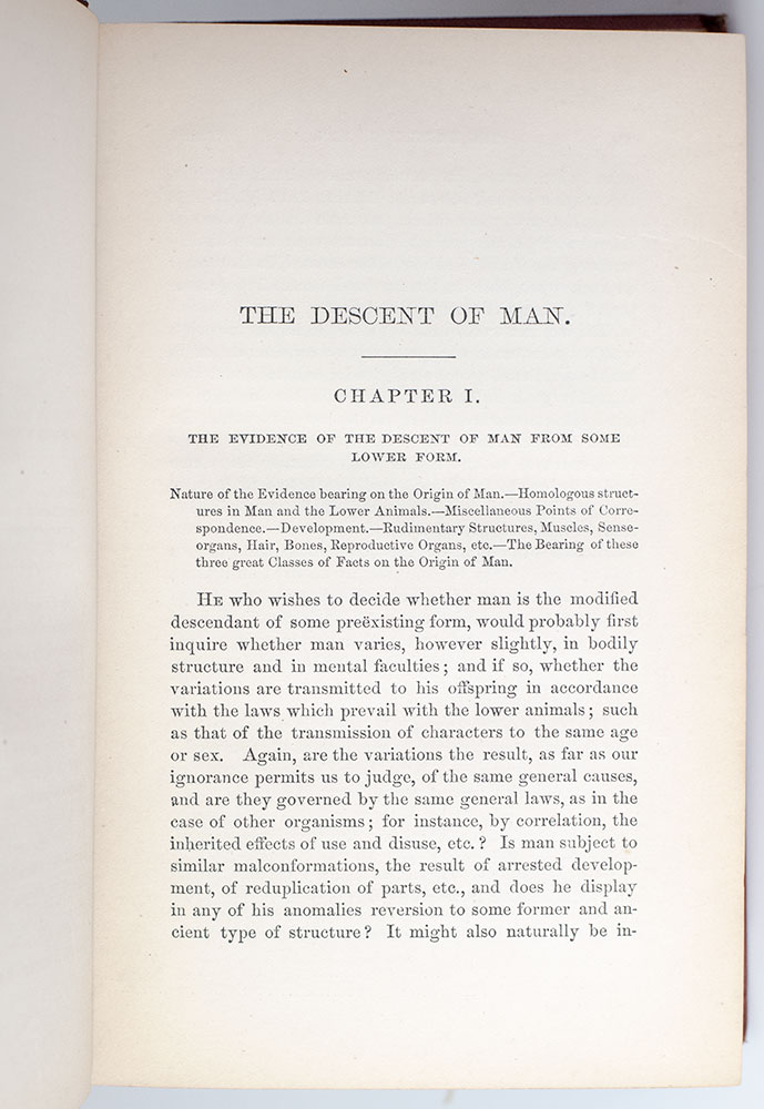 The Descent of Man and Selection in Relation to Sex.