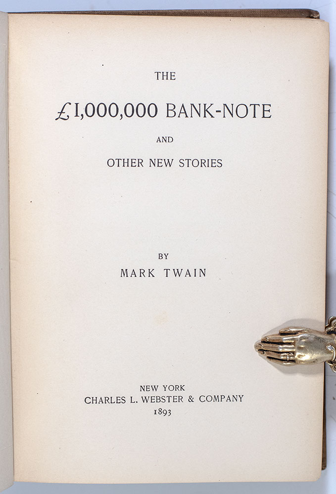 The £1,000,000 Bank-Note and Other New Stories.