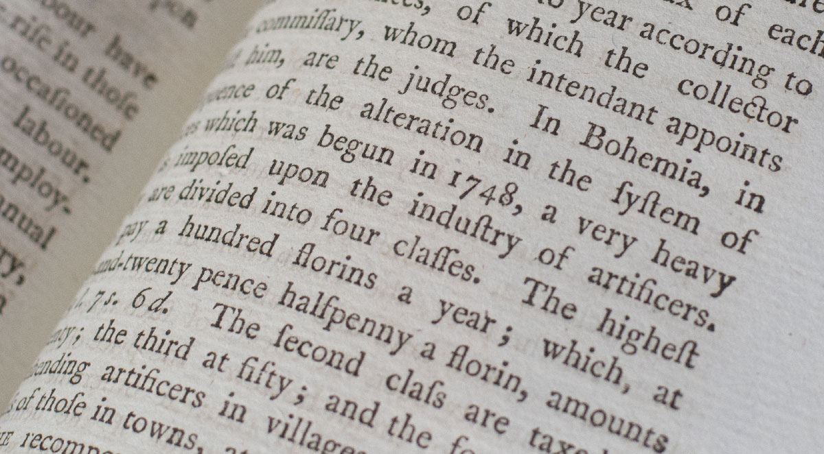 An Inquiry into the Nature and Causes of the Wealth of Nations.
