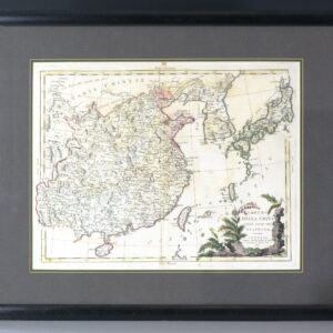 Impero Della China Colle Isole Del Giappone. [Eighteenth Century Antonio Zatta Map of the Empire Of China and Islands Of Japan]