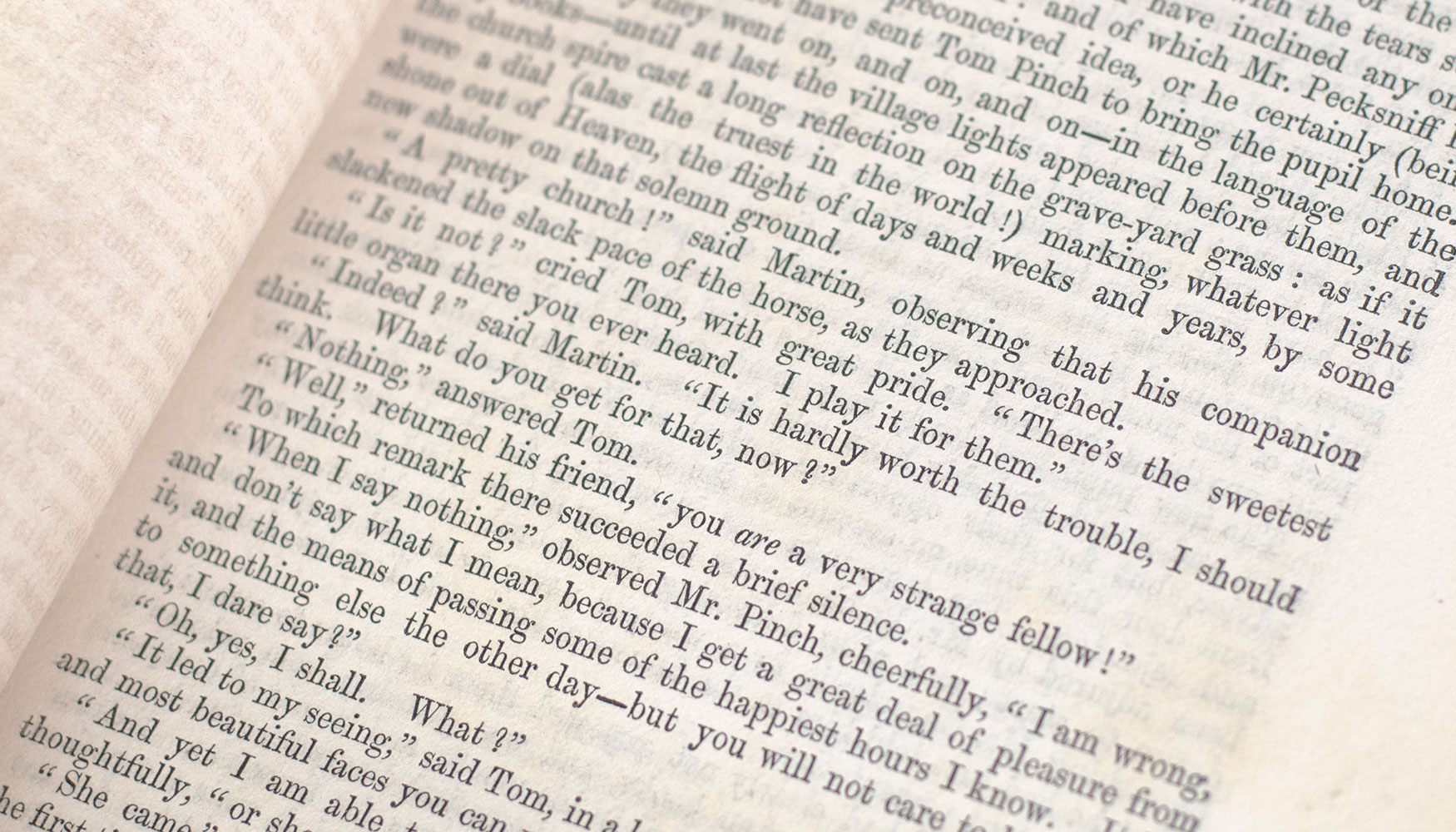 The Life and Adventures of Martin Chuzzlewit.