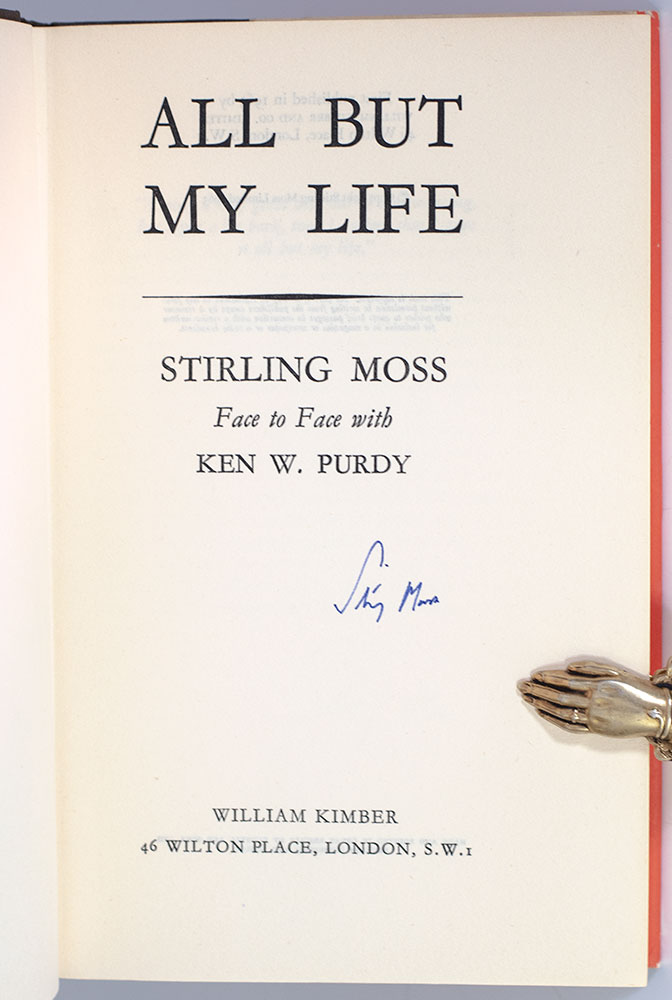All But My Life: Face To Face With Ken W. Purdy.