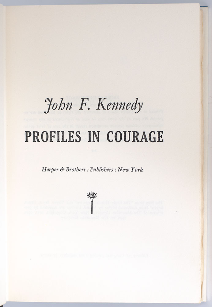 Profiles in Courage.