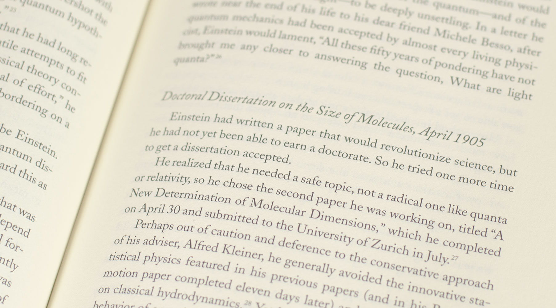 Einstein: His Life and Universe.