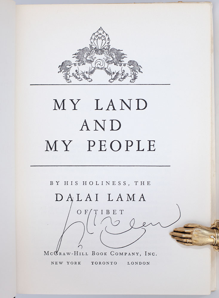 My Land and My People: The Memoirs of His Holiness The Dalai Lama.
