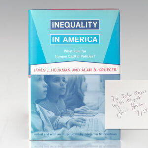 Inequality in America: What Role for Human Capital Policies?