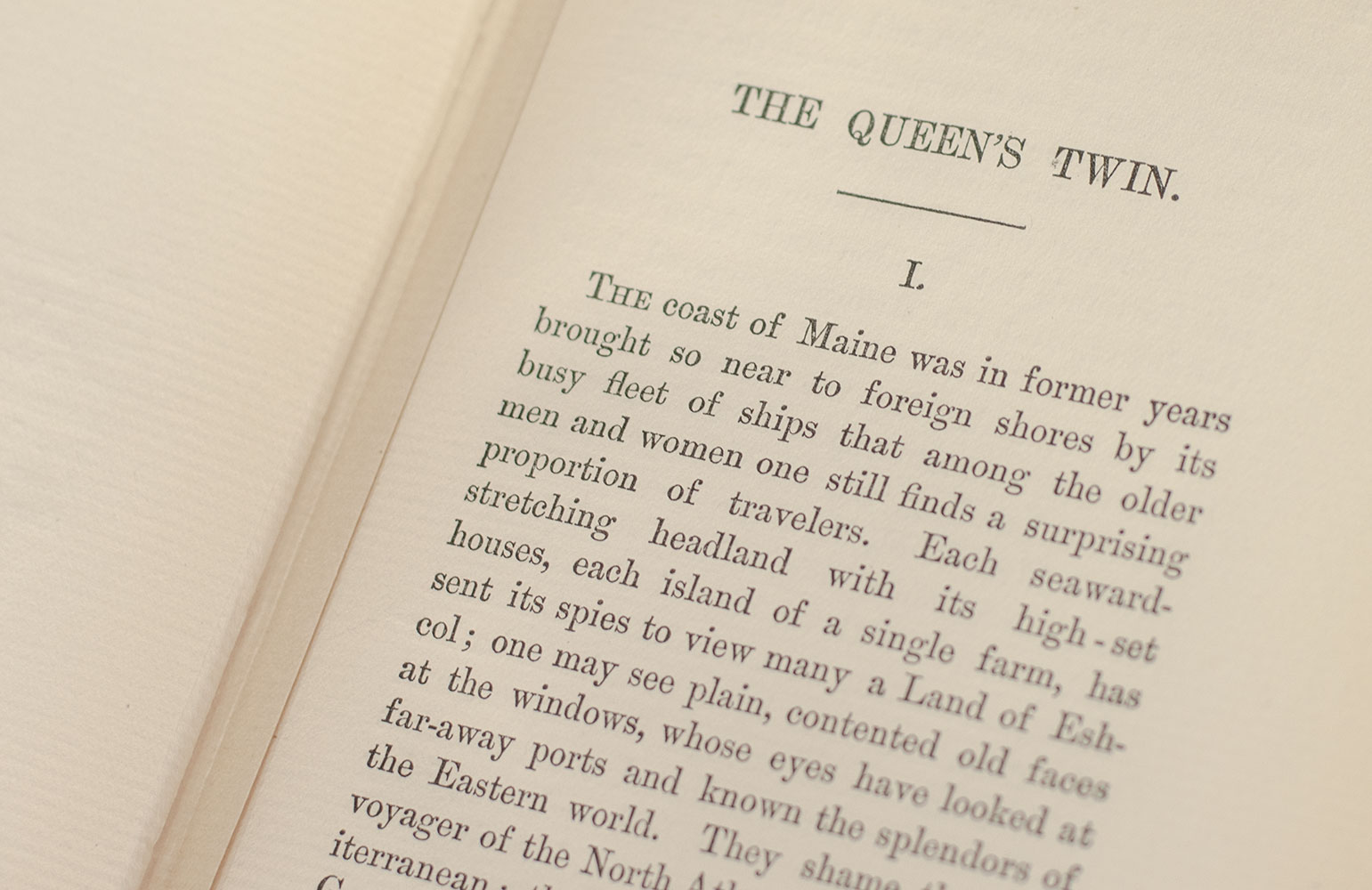 The Queen's Twin and Other Stories.