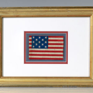 Thirteen Star Centennial American Parade Flag.