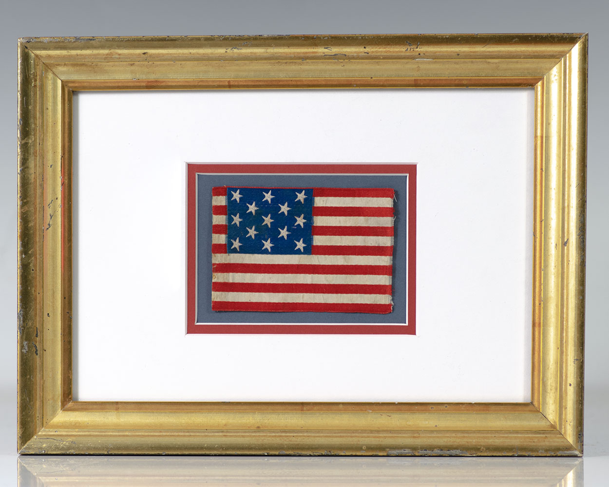 Thirteen Star Centennial American Parade Flag.