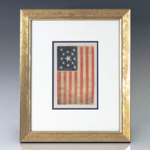 Thirteen Star Centennial American Parade Flag.