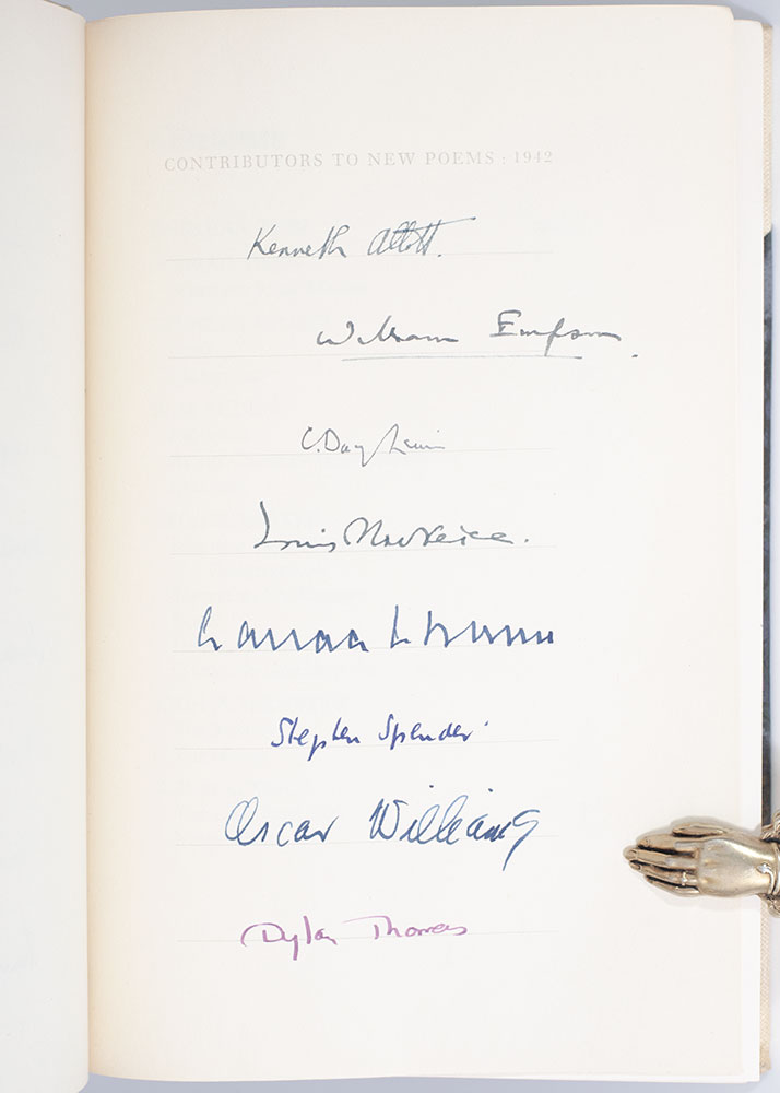 New Poems 1942: An Anthology of British and American Verse.