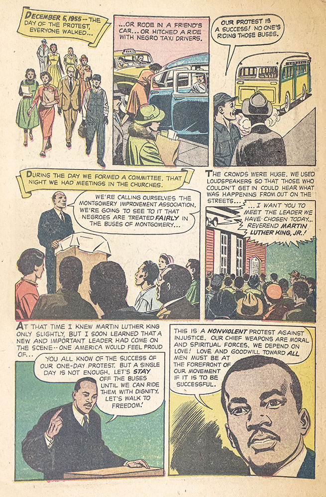 Martin Luther King and The Montgomery Story: How 50,000 Negroes Found a New Way to End Racial Discrimination.