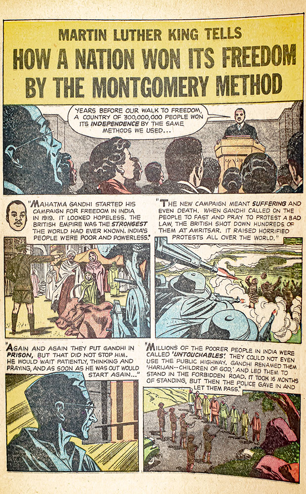 Martin Luther King and The Montgomery Story: How 50,000 Negroes Found a New Way to End Racial Discrimination.