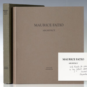 Maurice Fatio: Architect.