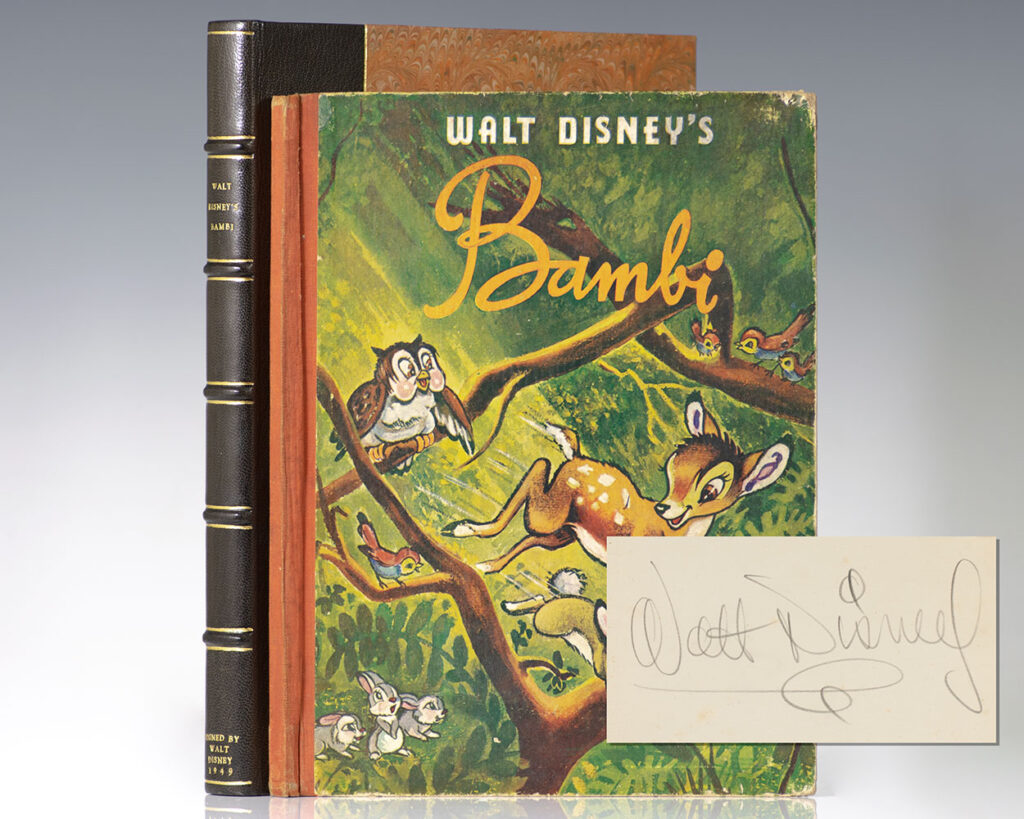 Walt Disney’s Bambi: Adapted From the Novel by Felix Salten.
