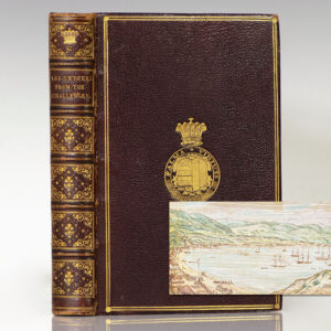 Log-Letters From "The Challenger." [Fore-edge Painting].