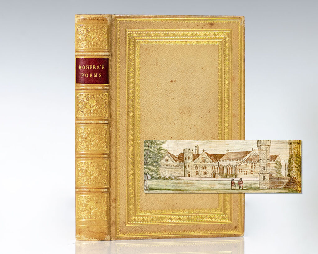 Poems by Samuel Rogers. [Fore-edge Painting].